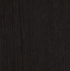 Витрина №300-2-600 (с дверками, задняя стенка - стекло) Дуб Венге