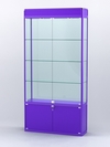 Витрина "АЛПРО" №1-300-2 (задняя стенка - стекло) , Фиолетовый