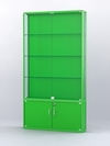 Витрина "АЛПРО" №2-200-1 (задняя стенка - ДВП) , Зеленый