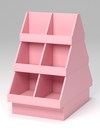 Модуль двухсекционный "ГАЛЕОН" , Фламинго розовый