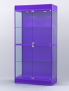 Витрина "АЛПРО" №3-500-1 (задняя стенка - ДВП) , Фиолетовый