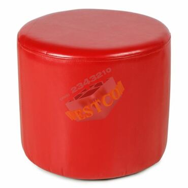 Банкетка цилиндр BN-003(Красный) H-350мм, D-400мм