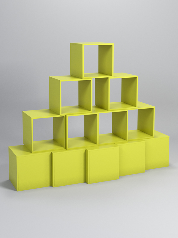 Комплект демонстрационных кубов №4 Лайм