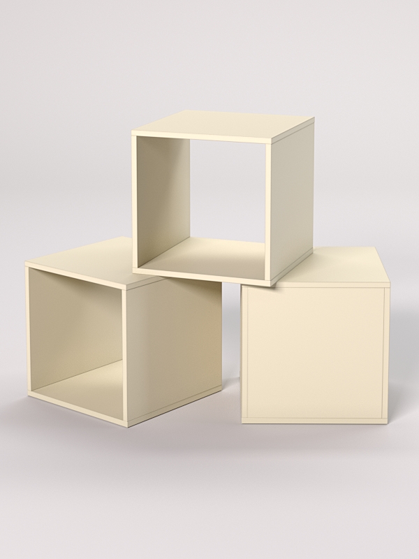 Комплект демонстрационных кубов №8 Крем Вайс