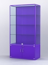 Витрина "АЛПРО" №2-500-1 (задняя стенка - ДВП) , Фиолетовый