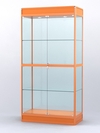 Витрина "АЛПРО" №3-500-2 (задняя стенка - стекло), Оранжевый