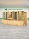 Комплект мебели для Аптек №2, Бук Бавария