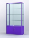 Витрина "АЛПРО" №2-400-2 (задняя стенка - стекло), Фиолетовый