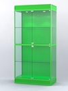 Витрина "АЛПРО" №3-500-1 (задняя стенка - ДВП) , Зеленый