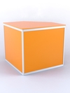 Прилавок из профиля угловой пятигранный №1 (без дверок), Оранжевый 0132 BS