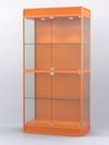 Витрина "АЛПРО" №3-500-1 (задняя стенка - ДВП) , Оранжевый