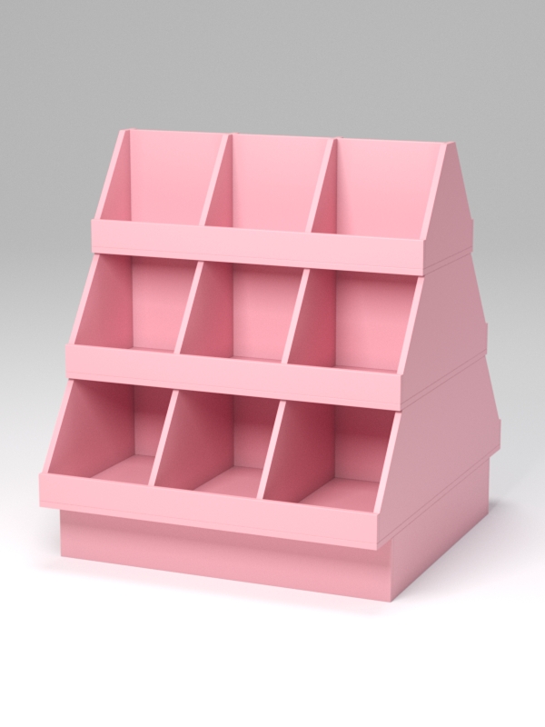 Модуль трехсекционный "ГАЛЕОН"  Фламинго розовый