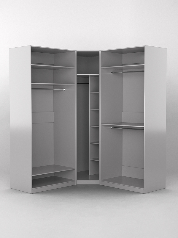 Комплект гардеробных шкафов "Комфорт" №9 Серый