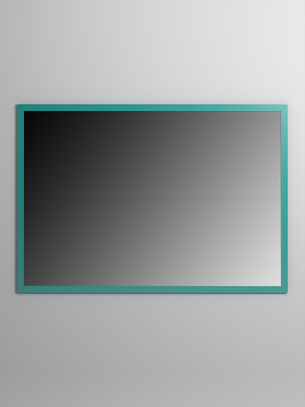Зеркало настенное Стронг №3 1600х1200мм в стиле ЛОФТ Любой цвет по таблице RAL