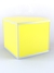 Прилавок из профиля угловой пятигранный №1 (без дверок) Цитрусовый желтый U131 ST9