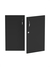 Комплект дверок для прилавка "ЭКОНОМ" №7 шириной 600мм (низкие) Черный